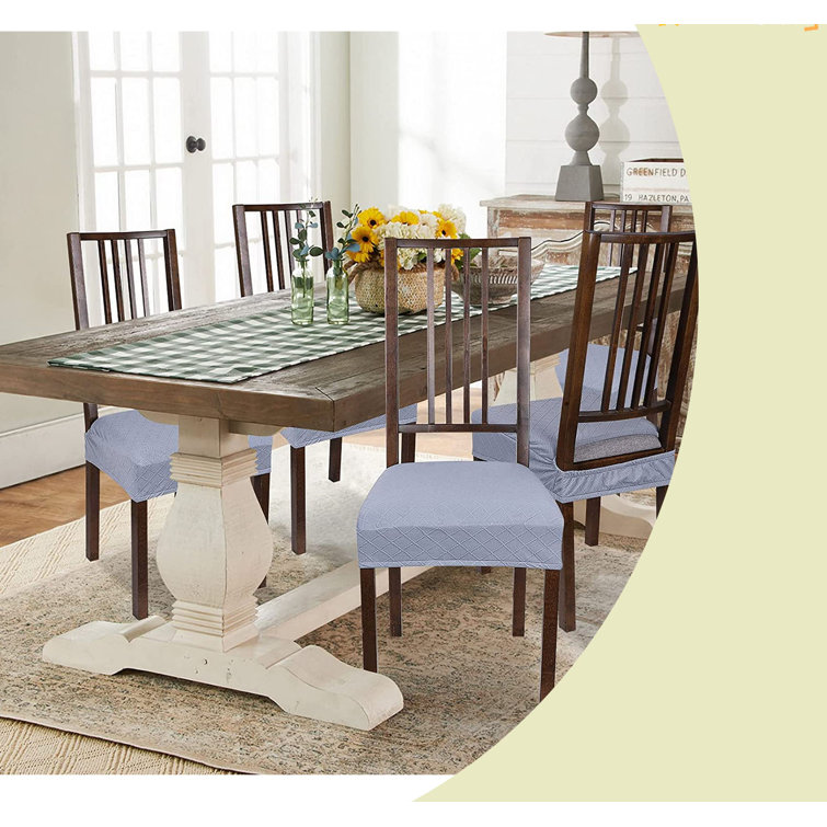 Latitude Run® Box Cushion Dining Chair Slipcover Wayfair